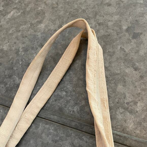 Vintage Egyptian Canvas Tote Bag Nefertari Ramses Horemheb Horus Hieroglyphics - Picture 10 of 14